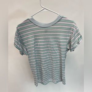 Wild Fable - simple pastel striped shirt